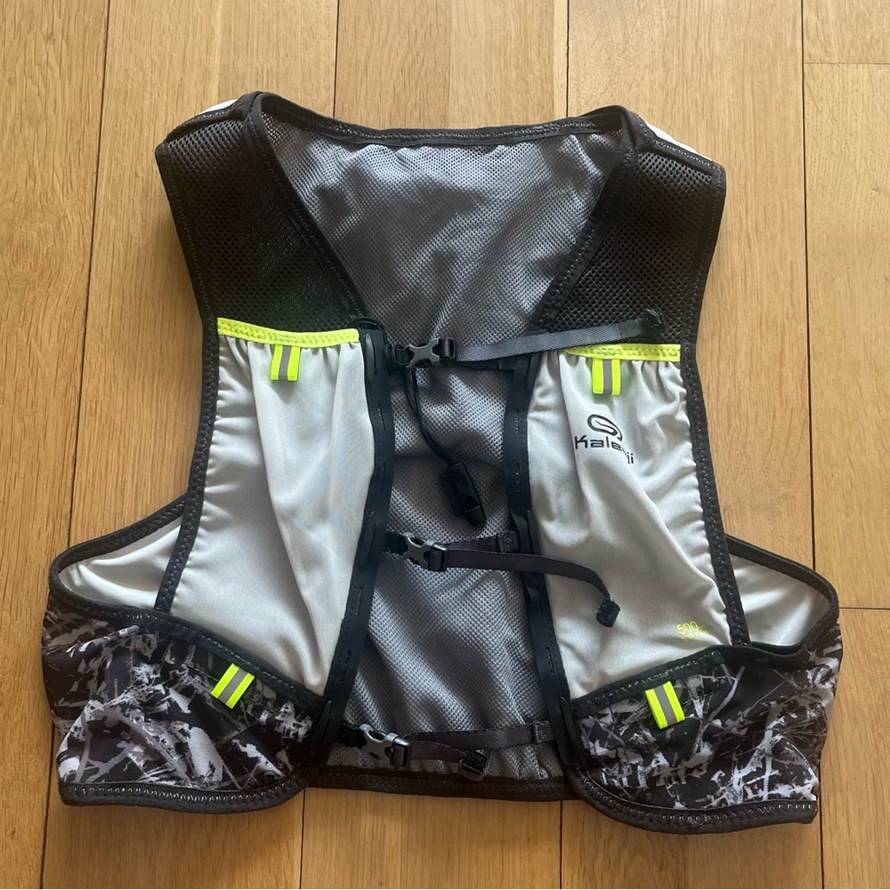Gray Black Running Trail Vest 5L Women / S